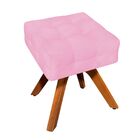 Puff Banqueta Decorativo Giratório Mm30 Elisa Suede D03 - D'r