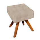 Puff Banqueta Decorativo Giratório Mm30 Elisa Suede D03 - D'r