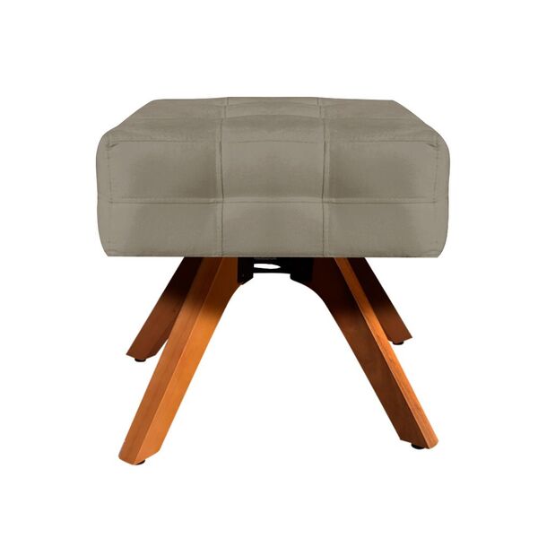 Puff Banqueta Decorativo Giratório Mm30 Elisa Suede D03 - D'r
