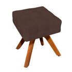 Puff Banqueta Decorativo Giratório Mm30 Elisa Suede D03 - D'r