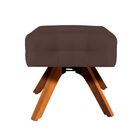 Puff Banqueta Decorativo Giratório Mm30 Elisa Suede D03 - D'r