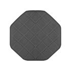 Puff Banqueta Decorativo Veronês Suede Grafite - D'rossi