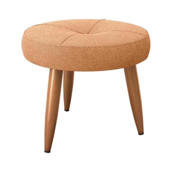 Puff Banqueta Descanso Decorativo Havana Matrix Mostarda