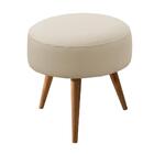 Puff Banqueta Lippe Madeira Maciça