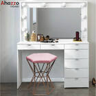 Puff Banqueta Louis Industrial Para Penteadeira Sala Hexágono