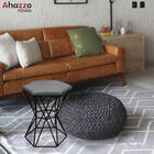 Puff Banqueta Louis Industrial Para Penteadeira Sala Hexágono