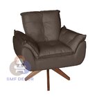 Puff Banqueta Opala Bege Claro