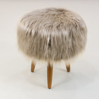 Puff Banqueta Penteadeiras Em Pelúcia Pelos Altos Herreiro Be