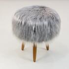 Puff Banqueta Penteadeiras Em Pelúcia Pelos Altos Herreiro Ci