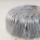 Puff Banqueta Penteadeiras Em Pelúcia Pelos Altos Herreiro Ci