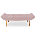 Puff Banqueta Pés Palito Barca Nala 90cm Várias Cores - Qlare