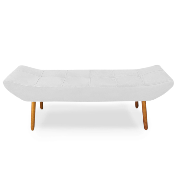 Puff Banqueta Pés Palito Barca Nala 90cm Várias Cores - Qlare