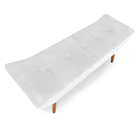 Puff Banqueta Pés Palito Barca Nala 90cm Várias Cores - Qlare