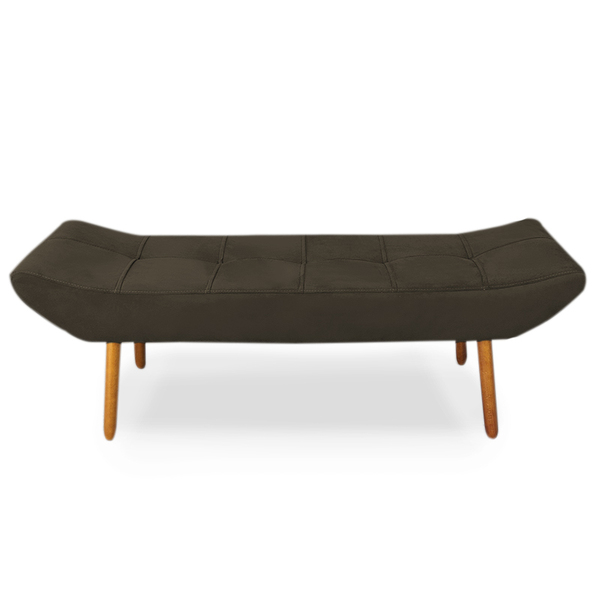 Puff Banqueta Pés Palito Barca Nala 90cm Várias Cores - Qlare