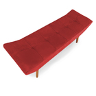 Puff Banqueta Pés Palito Barca Nala 90cm Várias Cores - Qlare