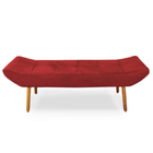 Puff Banqueta Pés Palito Barca Nala 90cm Várias Cores - Qlare