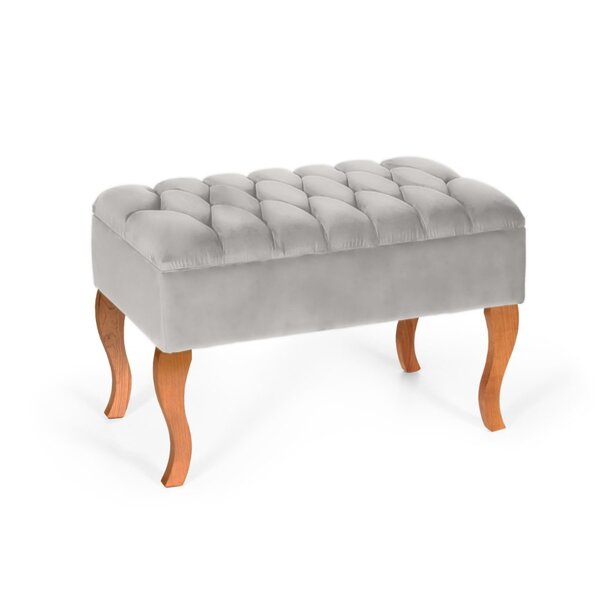 Puff Banqueta Soffia Decorativo Captonado Para Sala Ou Quarto