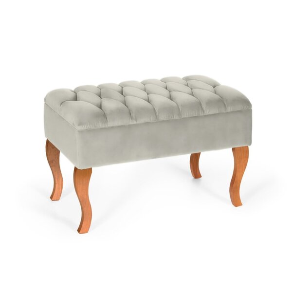 Puff Banqueta Soffia Decorativo Captonado Para Sala Ou Quarto