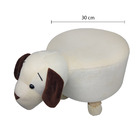Puff Baquinho Infantil Cachorro