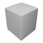 Puff Barella Flex (40x40) - Cinza