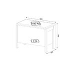 Puff Baú Az1013 Tecno Mobili