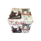 Puff Báu Banco Dobrável Paris Mo