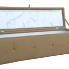 Puff Baú Casal Organizador Maria 138 Capuccino