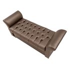 Puff Baú Decorativo Com Pés De Madeira Erick 1 40 Tcs-357 Mar