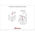 Puff Baú Imperial Móveis Mpo