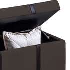 Puff Baú Kate Marrom 140 Cm