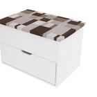 Puff Baú Multimóveis Cr35028 Branco