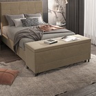 Puff Baú Sapateira Casal 138x50x48 Cm - Moveis Digital - Sued