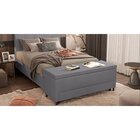 Puff Baú Sapateira Casal 138x50x48cm Móveis Digital Corano Ci