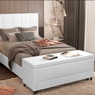 Puff Baú Sapateira King 193x50x48 Cm - Móveis Digital - Coran