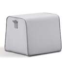 Puff Bolsa Cinza Mescla