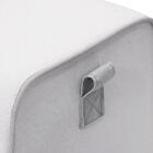 Puff Bolsa Cinza Mescla