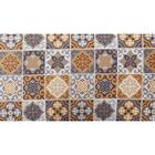 Puff Cama Inbox Bagdade Redondo Com Pés Em Madeira Maciça Tec