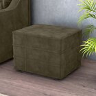 Puff Cama Para Sala De Estar Camila Light Capuccino