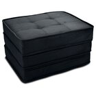 Puff Cama Para Sala De Estar Camila Preto