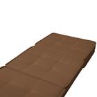 Puff Cama Solteiro Dobrável Camilla Veludo Cobre - Global