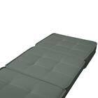 Puff Cama Solteiro Dobrável Camilla Veludo Slim Cinza  - Glob