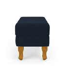 Puff Canis / Sued Azul Marinho