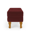 Puff Canis / Veludo Bordô