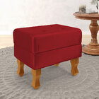 Puff Canis / Veludo Vermelho