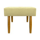 Puff Charme Decorativo Assento Extra Para Sala Quarto Closet