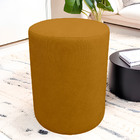 Puff Cilindro Live Para Sala E Quarto Suede - Jylcrom - Mosta