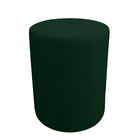 Puff Cilindro Live Para Sala E Quarto Suede Verde - Jylcrom