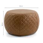 Puff Club Tressê I Marrom