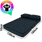 Puff Colchonete Dobrável / Sofá 3 em 1 + Travesseiro Casal BF