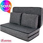Puff Colchonete Dobrável / Sofá 3 em 1 + Travesseiro Casal BF